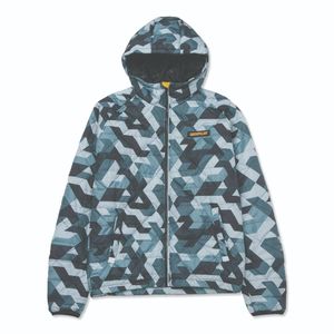 Casaca Hombre Mediumweight Insulated Triangle Quilted Hooded
