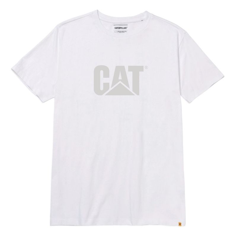 Polo Cat Id Graphic 1 Blanco para Hombre Caterpillar